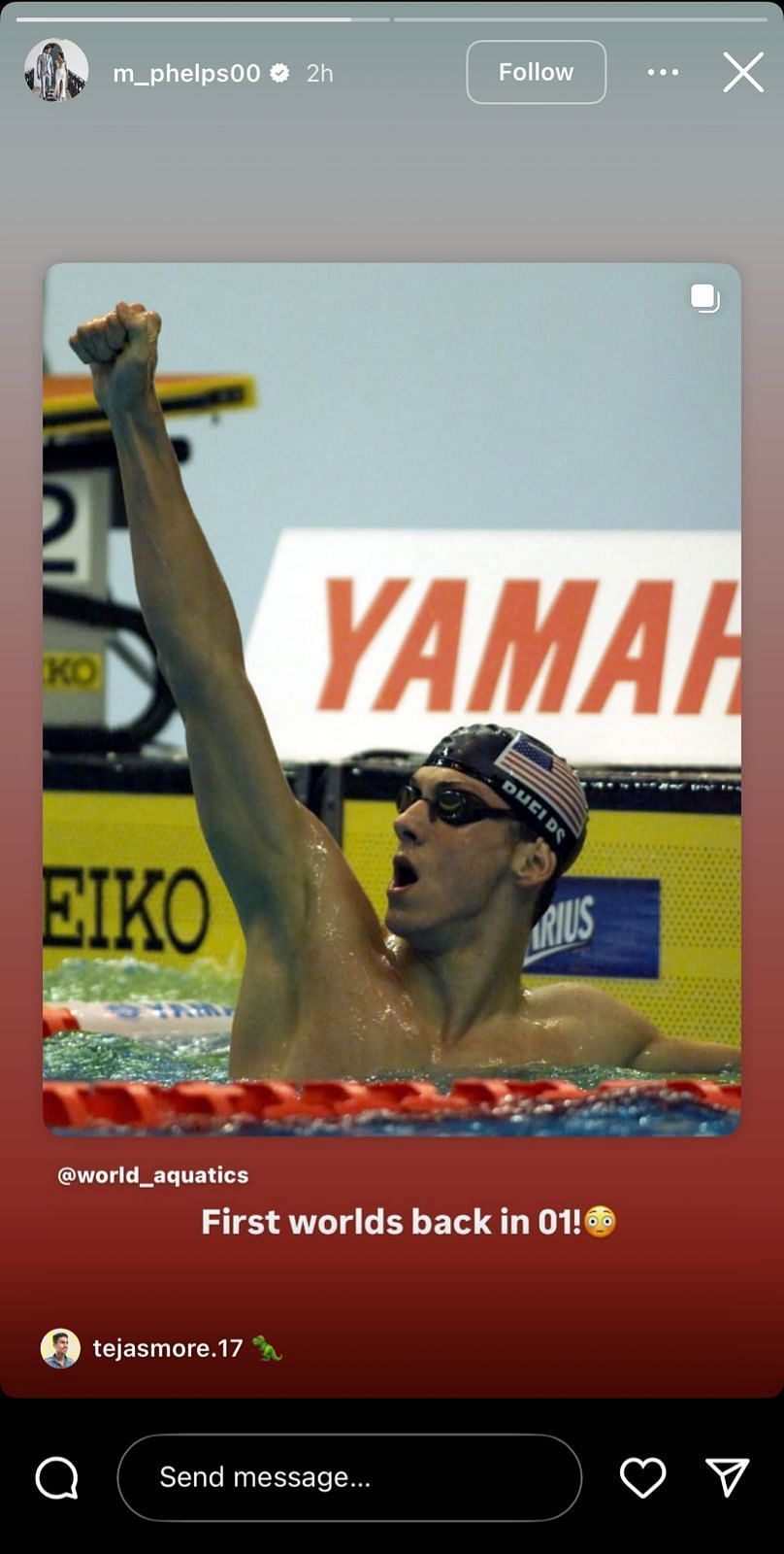 Still taken from Phelps' Instagram (source: @m_phelps00/Instagram)